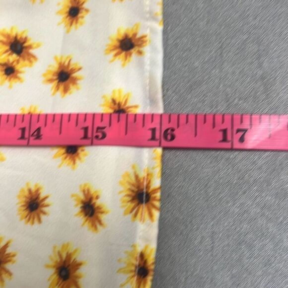 Revolve Weworewhat Ivory Yellow Ditsy Daisies Mini Slip Skirt Lined Medium NWT - Picture 10 of 10